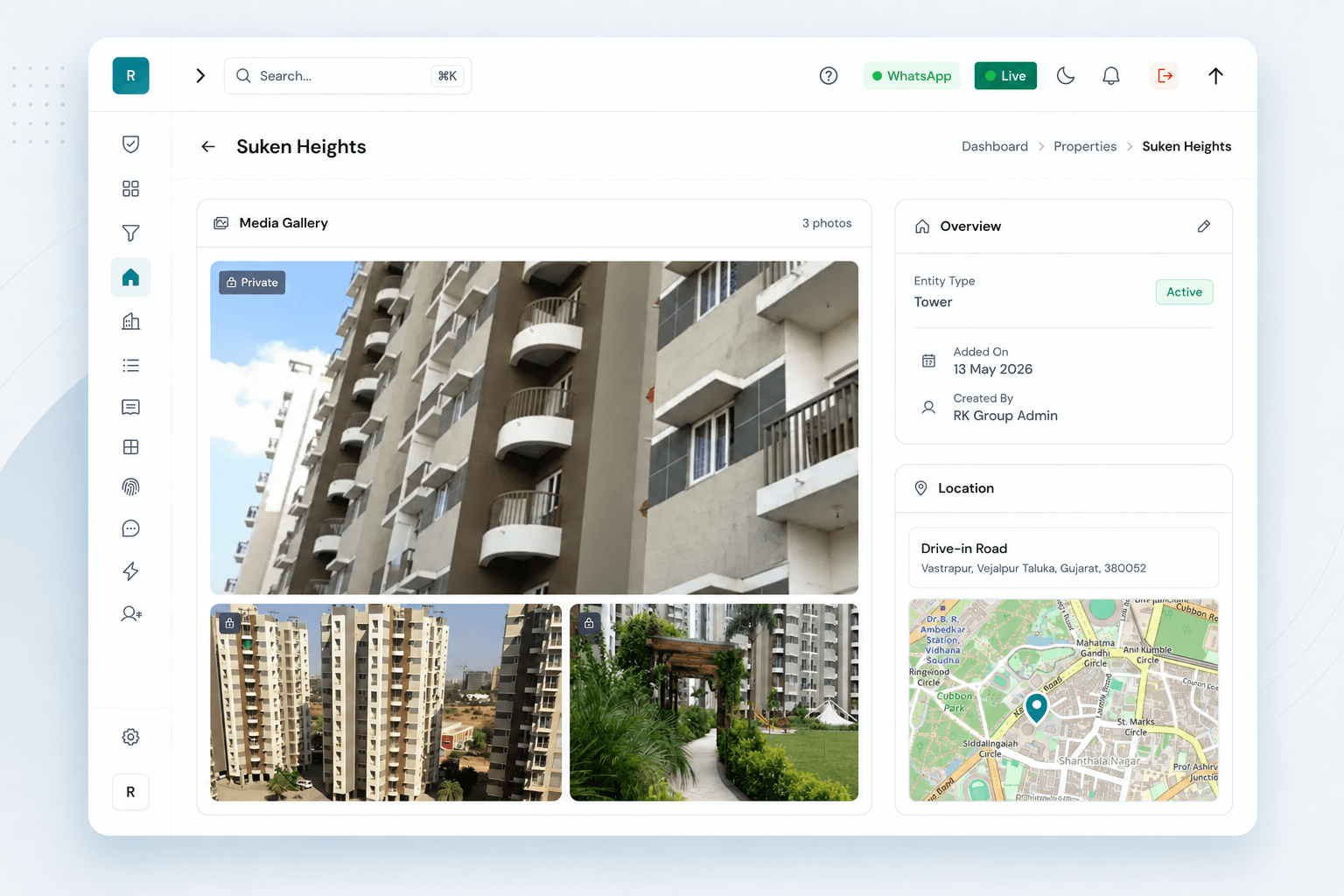 The CRM for builders and property developers in India